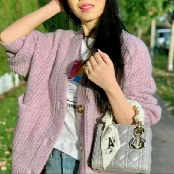 NWT ZARA Patch Pocket Knit Jacket Blogger Fav. Essential - Picture 6 of 13